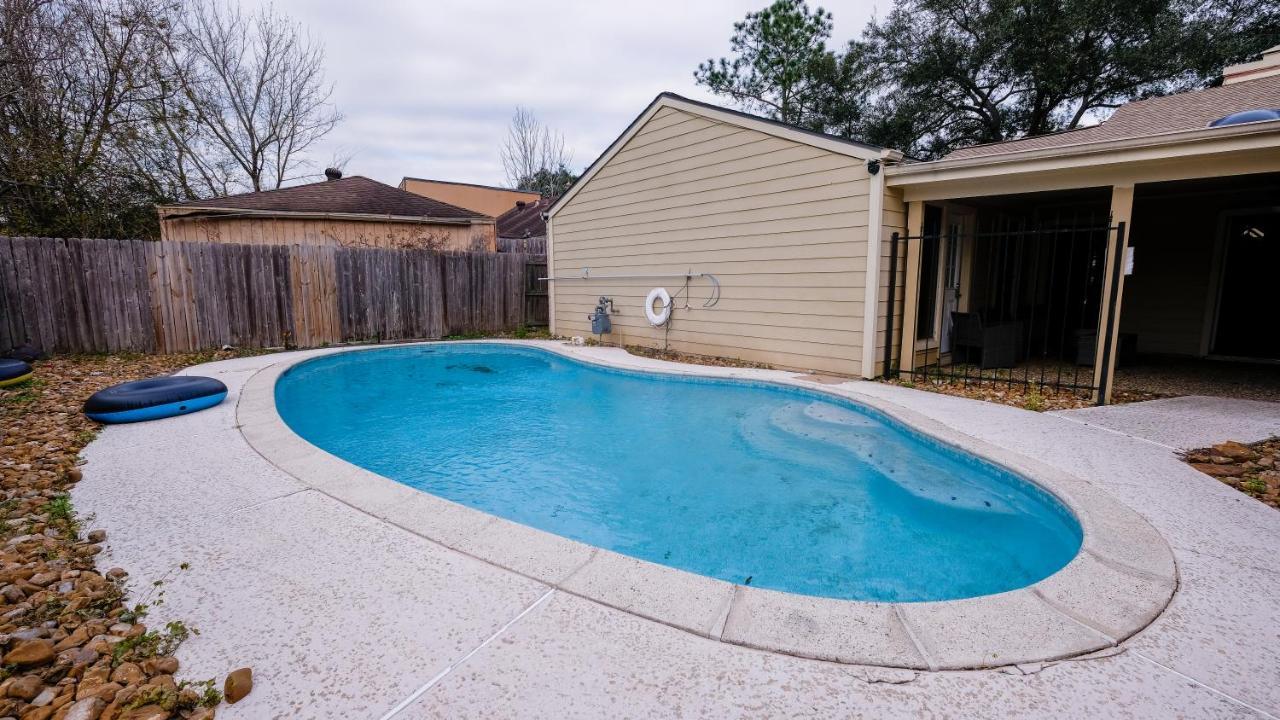 Pool House, 20 Minutes From Dt 4Bdr For 10 Guests - Winkleman Villa Houston Eksteriør billede