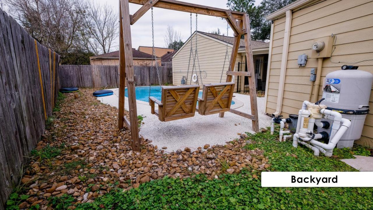 Pool House, 20 Minutes From Dt 4Bdr For 10 Guests - Winkleman Villa Houston Eksteriør billede